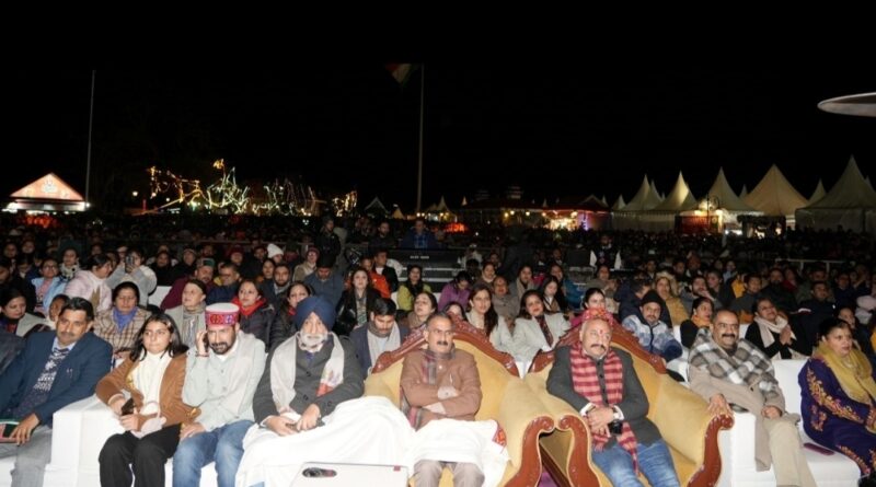 CM Sukhu graces Winter Carnival Shimla HIMACHAL HEADLINES