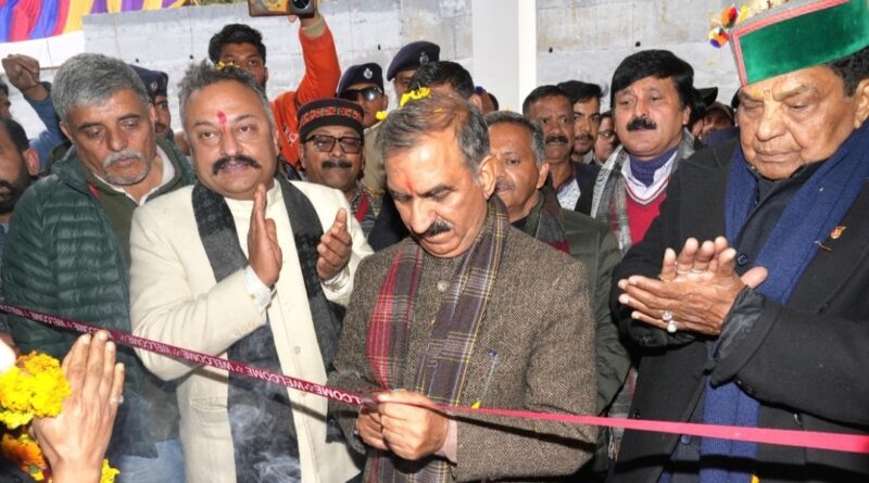 CM Sukhu dedicates developmental projects worth Rs.40.84 crore in Jubbal- Kotkhai Assembly constituency CM Sukhu dedicates developmental projects worth Rs.40.84 crore in Jubbal- Kotkhai Assembly constituency HIMACHAL HEADLINES