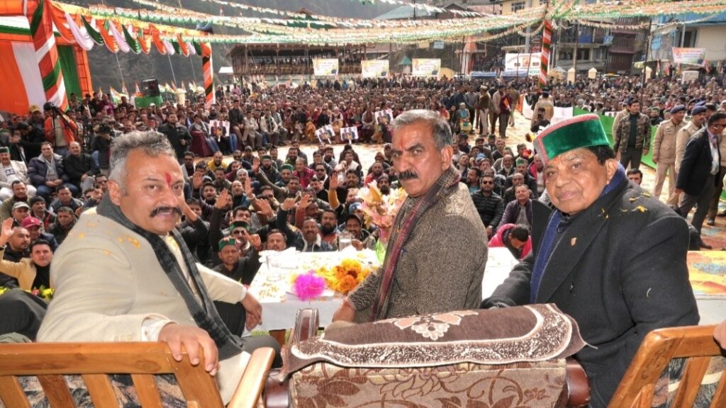 Sukhu announces Sops for Jubbal Kotkhai region HIMACHAL HEADLINES