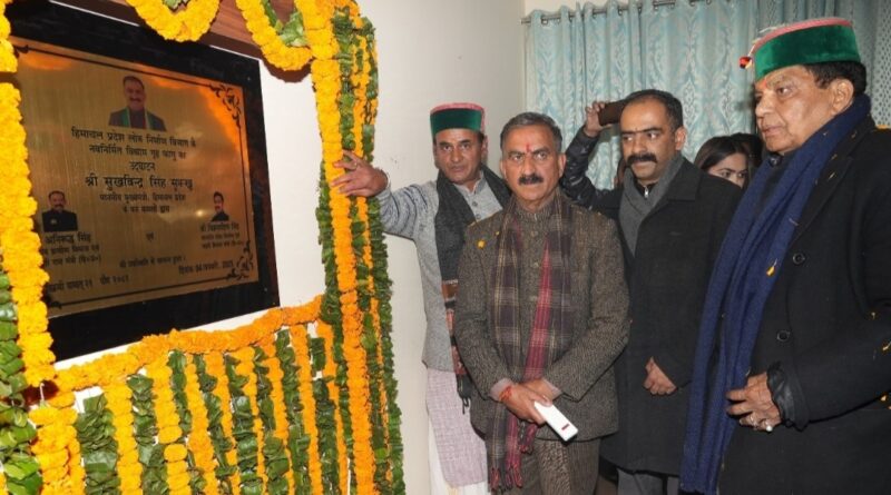 Efforts being made for making Dhalli-Narkanda road as four-lane: Sukhu HIMACHAL HEADLINES