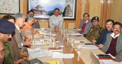 Himachal Government committed to modernize Police Department: Sukhu HIMACHAL HEADLINES