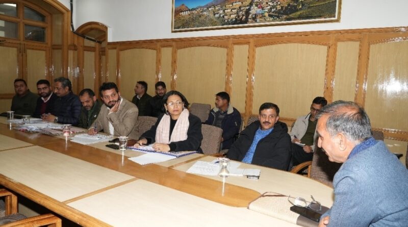 Sukhu directs to focus on digitization of the data and employ modern technology in Labour and Employment department Sukhu directs to focus on digitization of the data and employ modern technology in Labour and Employment department HIMACHAL HEADLINES