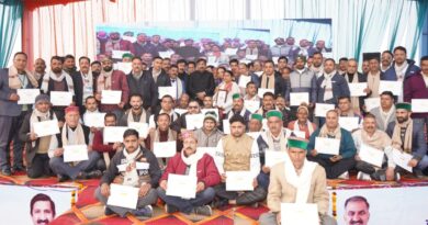 Agnihotri announces starting Jal Shakti Gaurav Award honouring services of Dept officials HIMACHAL HEADLINES