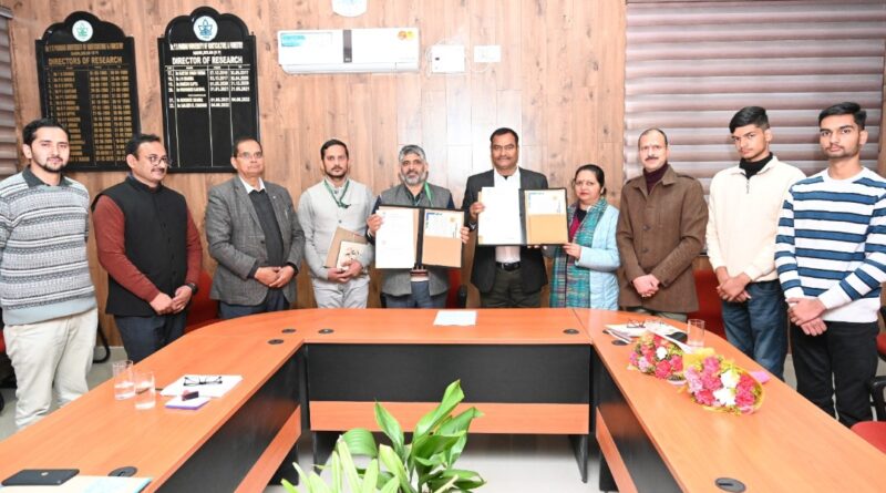Nauni varsity, Barita Agribusiness ink pact for Carbonated Spiced Apple Drink tech transfer Nauni varsity, Barita Agribusiness ink pact for Carbonated Spiced Apple Drink tech transfer HIMACHAL HEADLINES