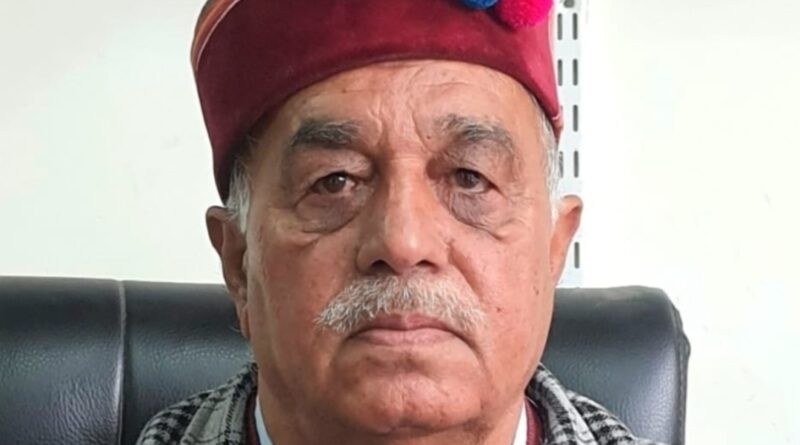 Increase in the price of cement has induced inflation: Mela Ram Sharma HIMACHAL HEADLINES