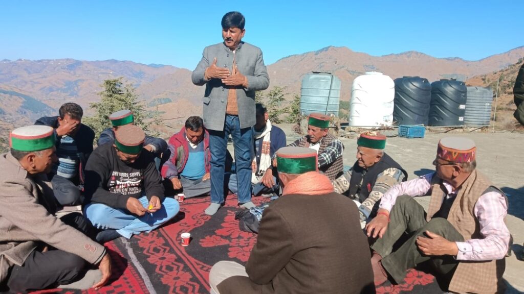 Hati committee meeting concluded at Devthi Mazgaon Hati committee meeting concluded at Devthi Mazgaon HIMACHAL HEADLINES