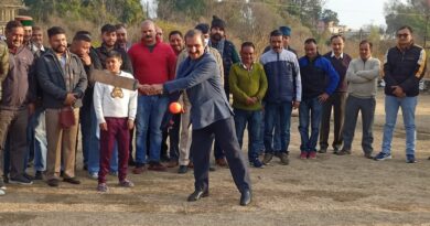 Himachal Government giving special impetus to sports in state: Sukhu Himachal Government giving special impetus to sports in state: Sukhu HIMACHAL HEADLINES