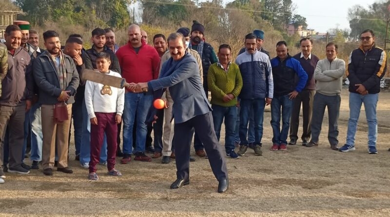 Himachal Government giving special impetus to sports in state: Sukhu HIMACHAL HEADLINES