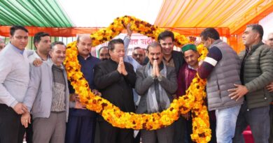 Sukhu announces Jal Shakti Division for Kangra HIMACHAL HEADLINES