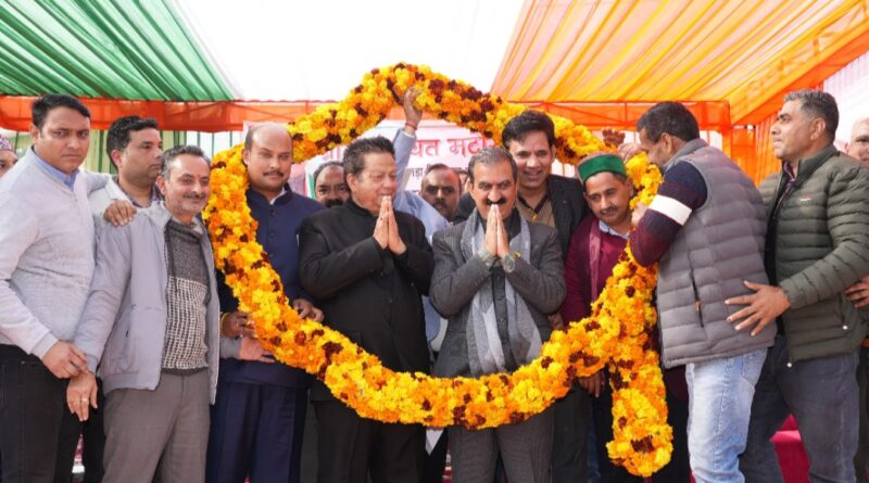 Sukhu announces Jal Shakti Division for Kangra HIMACHAL HEADLINES