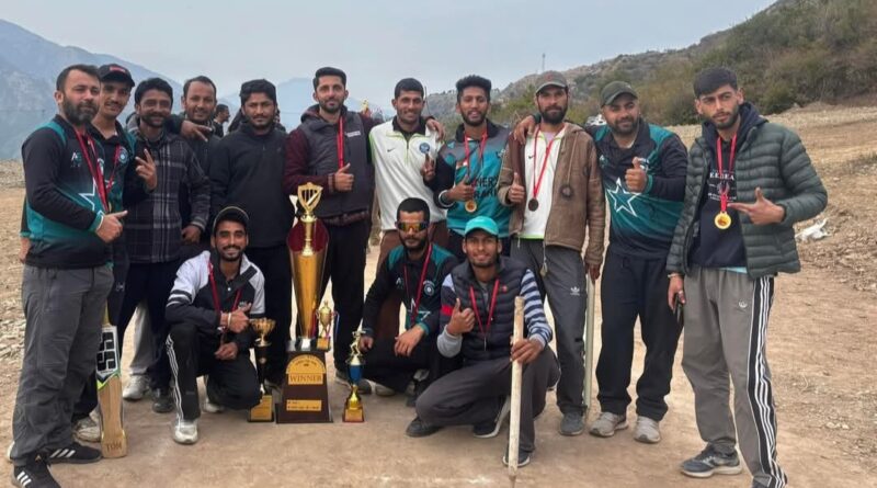 Cricket team Peeran Trahai won a cash prize of 51 thousand HIMACHAL HEADLINES