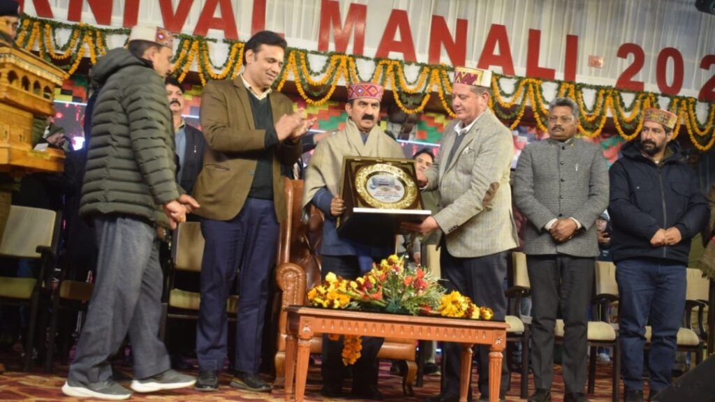 Sukhu inaugurates cultural evening of Winter Carnival Manali, highlights role in preserving rich culture of State Sukhu inaugurates cultural evening of Winter Carnival Manali, highlights role in preserving rich culture of State HIMACHAL HEADLINES