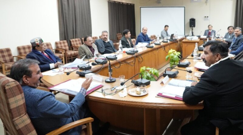 Himachal Cabinet Decisions Himachal Cabinet Decisions HIMACHAL HEADLINES