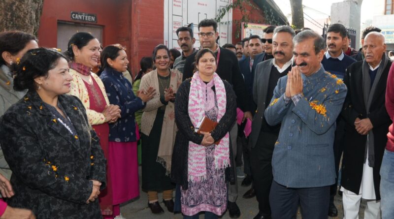 Sukhu inspects Schools in Dharamshala Sukhu inspects Schools in Dharamshala HIMACHAL HEADLINES
