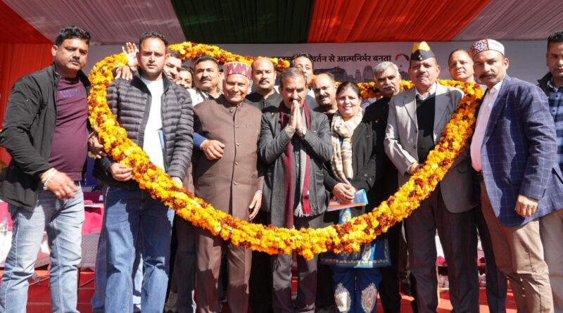 Foundation and inaugurate project worth Rs. 70.26 crore for Baijnath HIMACHAL HEADLINES