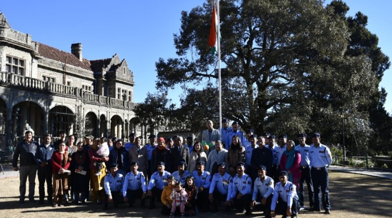 76th Republic Day Celebrated with Great Enthusiasm at Indian Institute of Advanced Study HIMACHAL HEADLINES