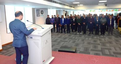 SJVN administered Ni-Kshay Pledge under ‘100 Days to TB Elimination Campaign’ HIMACHAL HEADLINES