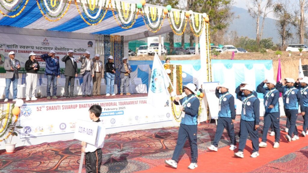 Four day long 52nd Shanti Swarup BhatnagarMemorial Tournament inagurated at CSIR IHBT Palampur Four day long 52nd Shanti Swarup BhatnagarMemorial Tournament inagurated at CSIR IHBT Palampur HIMACHAL HEADLINES
