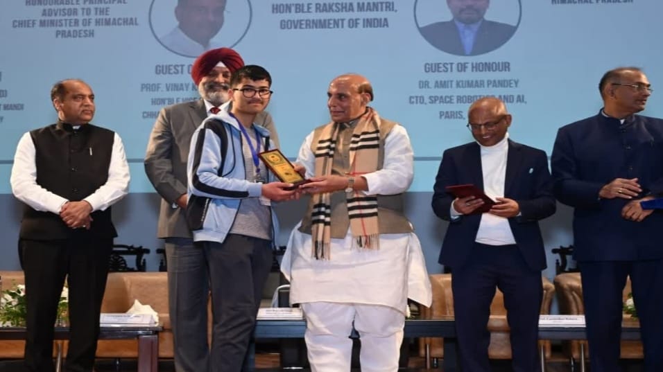 Celebrating Innovation and Self-Reliance: Rajnath Singh's Inspiring Message at IIT Mandi's 16th Foundation Day HIMACHAL HEADLINES