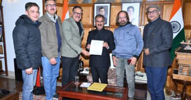 Delegation of State Association of Medical and Dental Teachers call upon CM Sukhu HIMACHAL HEADLINES