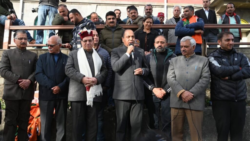 BJP celebrate Delhi election victory BJP celebrate Delhi election victory HIMACHAL HEADLINES