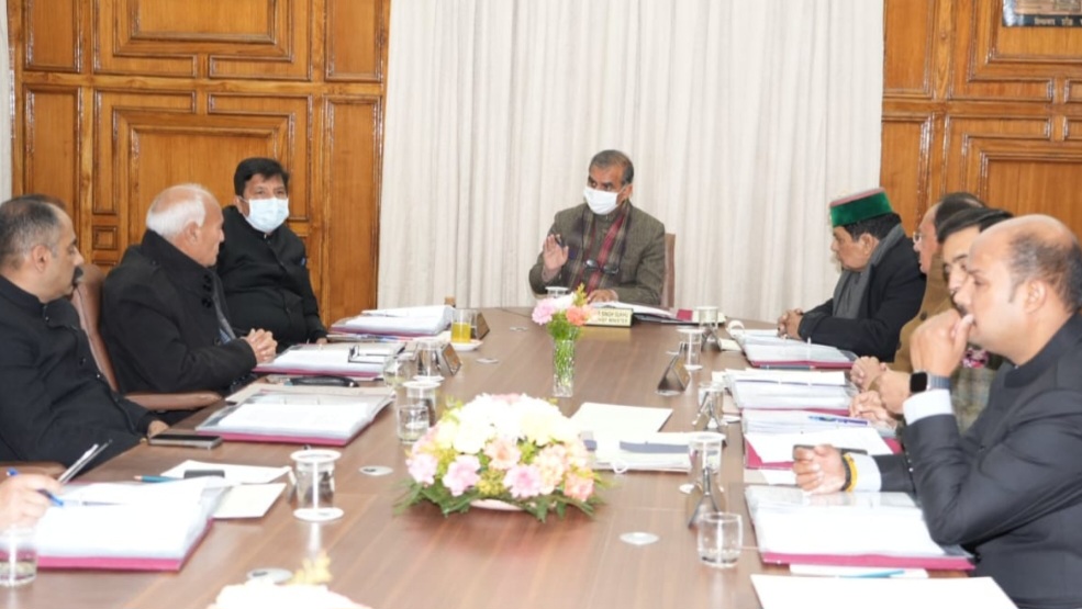 Himachal Cabinet Decisions HIMACHAL HEADLINES