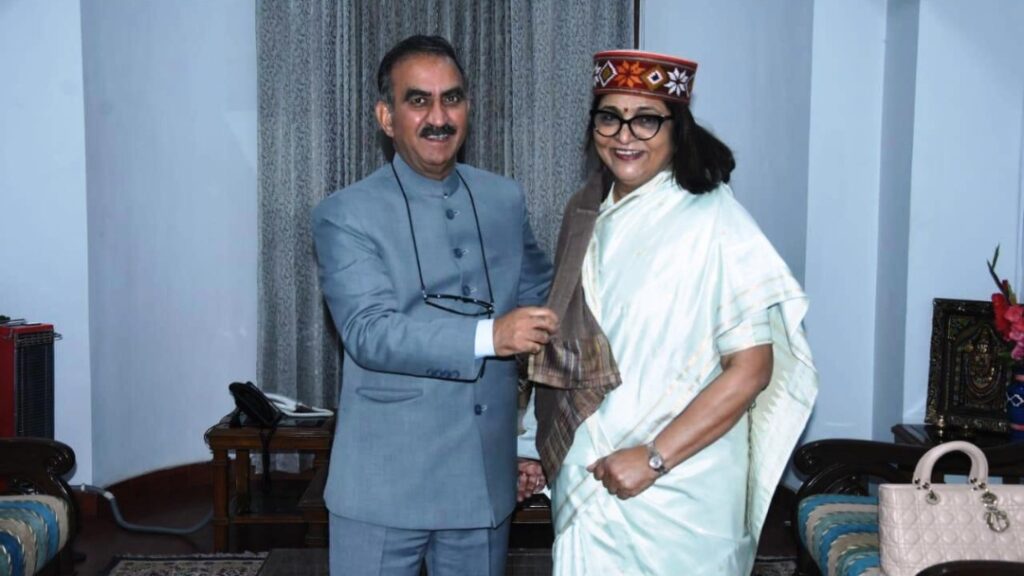 HPCC in-charge Rajni Patil calls on CM Sukhu HPCC in-charge Rajni Patil calls on CM Sukhu HIMACHAL HEADLINES