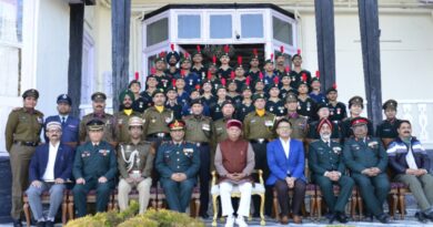 Himachal Governor commends NCC Cadets for representing Himachal in RD Camp HIMACHAL HEADLINES