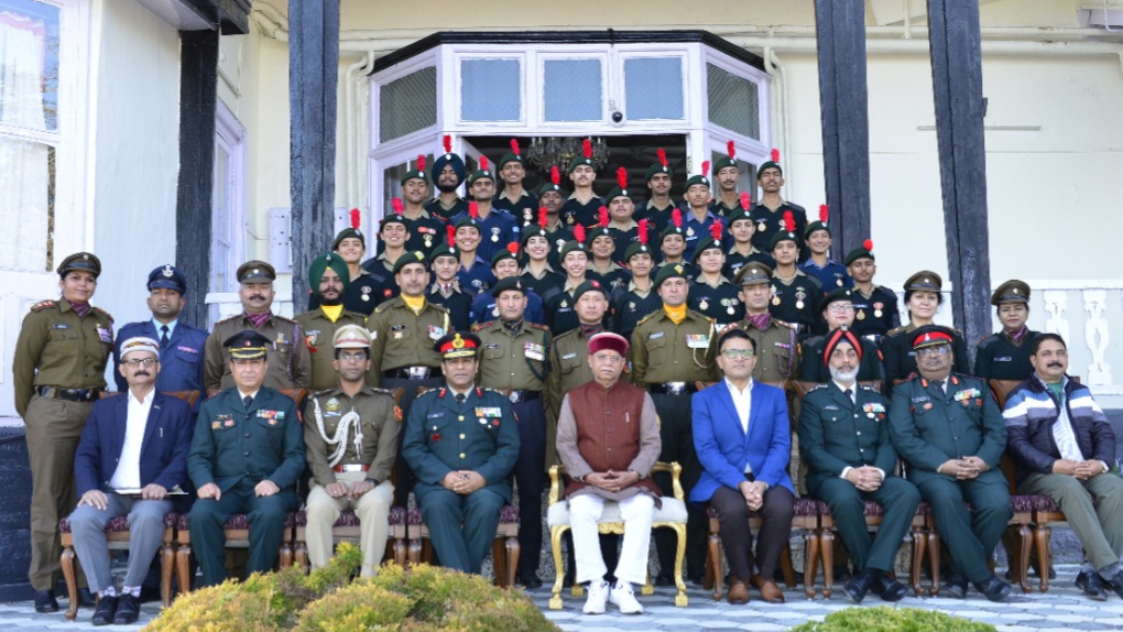 Himachal Governor commends NCC Cadets for representing Himachal in RD Camp Himachal Governor commends NCC Cadets for representing Himachal in RD Camp HIMACHAL HEADLINES