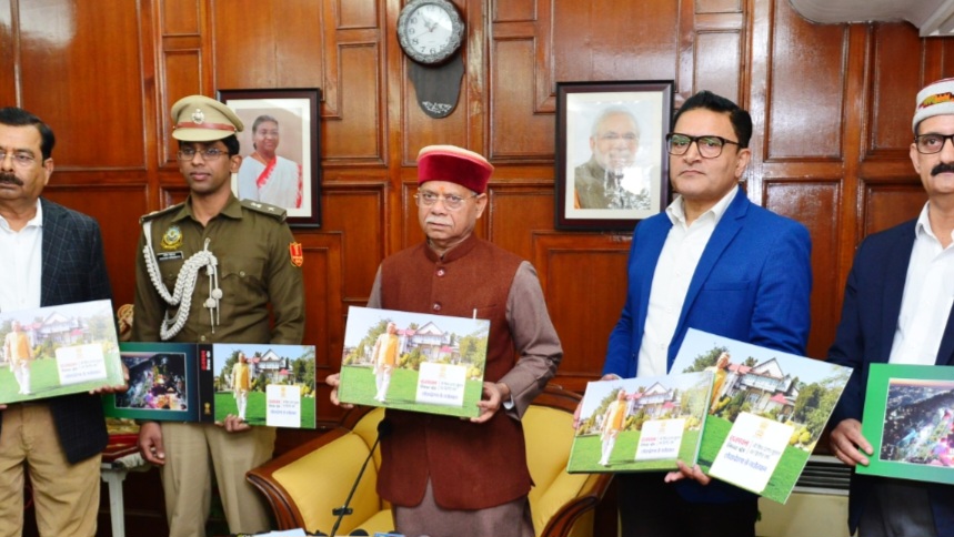 Himachal Governor completes two years in office, releases Coffee Table Book HIMACHAL HEADLINES