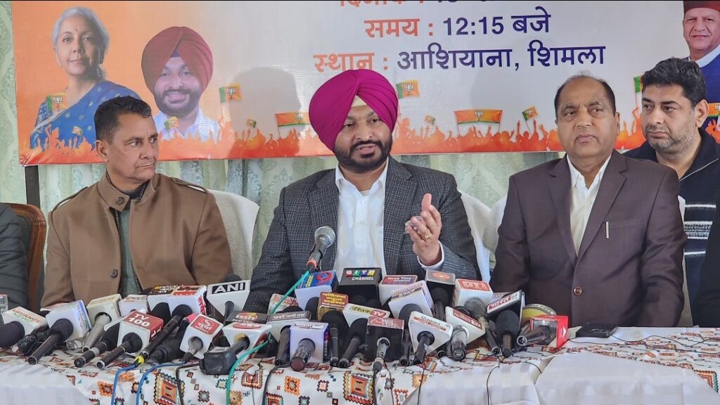 PM Modi’s Policies to Accelerate Infrastructure Growth in Himachal: Ravneet Singh Bittu HIMACHAL HEADLINES