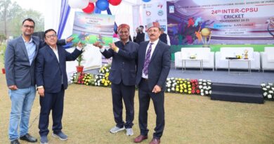 SJVN hosting 24th Inter-CPSU Cricket Tournament HIMACHAL HEADLINES