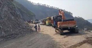 NH-707 Dispute Escalates: Villagers Protest Against Water Damage and Land Encroachment HIMACHAL HEADLINES