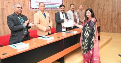 Focus on Dryland and Water Stress Conditions in Vegetable Crop Breeding: Prof. Chandel Focus on Dryland and Water Stress Conditions in Vegetable Crop Breeding: Prof. Chandel HIMACHAL HEADLINES