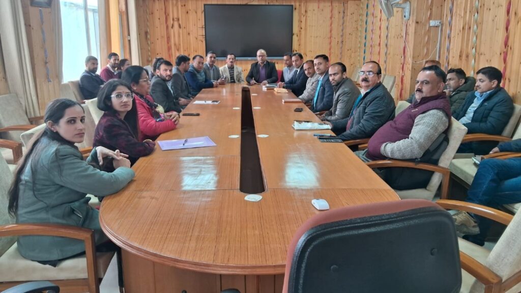 Surendra Bimta became the president of Tehsil Welfare Officer Federation HIMACHAL HEADLINES