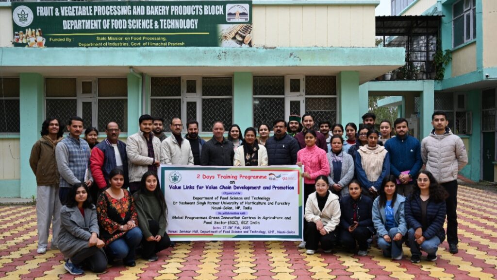 Students Gain Insights on Value Links for Value Chain Development HIMACHAL HEADLINES