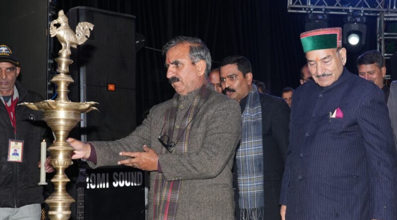 Sukhu inaugurates first cultural night of Mandi International Mahashivratri Mahotsav Sukhu inaugurates first cultural night of Mandi International Mahashivratri Mahotsav HIMACHAL HEADLINES