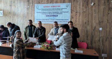 National Science Day: Winners of Quiz competition felicitated at Nauni National Science Day: Winners of Quiz competition felicitated at Nauni HIMACHAL HEADLINES