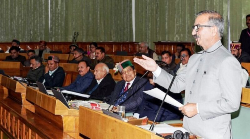 Himachal Pradesh Assembly Approves Salary Hikes Amid Financial Challenges HIMACHAL HEADLINES