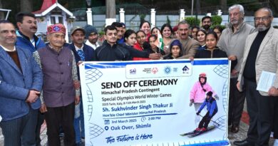 Medal winners of World Winter Games to be honoured Medal winners of World Winter Games to be honoured HIMACHAL HEADLINES