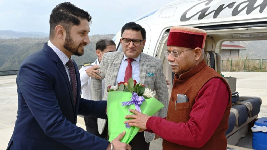 Governor Shukla accorded a warm welcome in Mandi HIMACHAL HEADLINES
