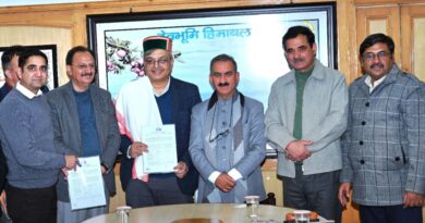 MoC inked for India's first integrated API, Green Hydrogen and Ethanol facility HIMACHAL HEADLINES