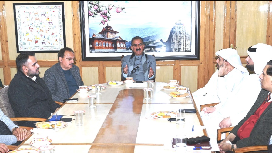 UAE expresses keen interest to invest in tourism and green energy in Himachal HIMACHAL HEADLINES