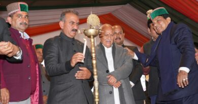Sukhu lay Foundation Stones of Rs. 30.9 crore in Shahpur HIMACHAL HEADLINES