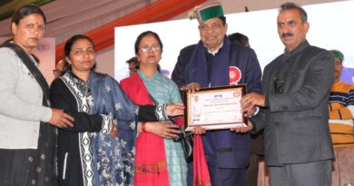 Congress government in favour of women reservation: Sukhu Congress government in favour of women reservation: Sukhu HIMACHAL HEADLINES