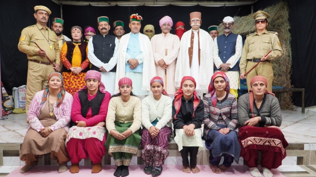 Shahukaro Ra Swang was performed at Habib Mansingh Art Center Shahukaro Ra Swang was performed at Habib Mansingh Art Center HIMACHAL HEADLINES