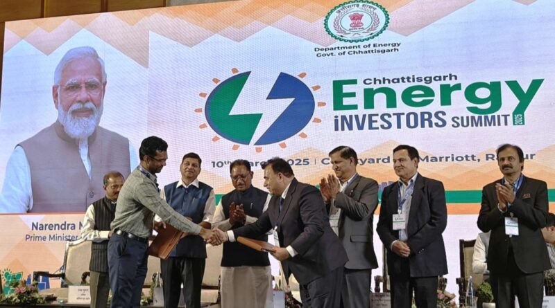 SJVN Signs MoU with Government of Chhattisgarh & CSPGCL for 1800 MW Kotpali Pumped Storage Project HIMACHAL HEADLINES