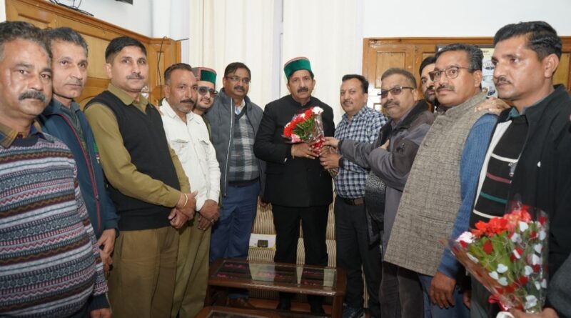 Delegations of various HRTC unions meet Deputy Chief Minister HIMACHAL HEADLINES