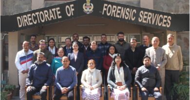 AI-driven forensic training programme conducted to enhance crime investigation in Himachal HIMACHAL HEADLINES