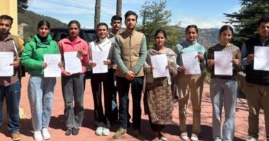 9 Appointment letters distributed to Vanmitra youth in categories HIMACHAL HEADLINES